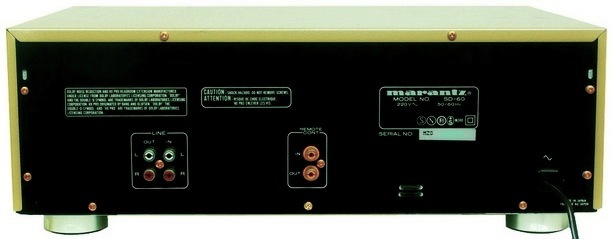 Marantz SD-60 Rear